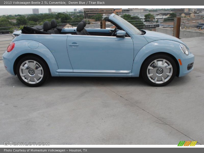 Denim Blue / Titan Black 2013 Volkswagen Beetle 2.5L Convertible