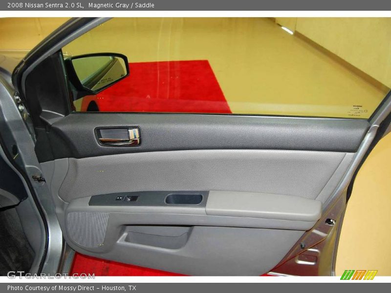 Magnetic Gray / Saddle 2008 Nissan Sentra 2.0 SL