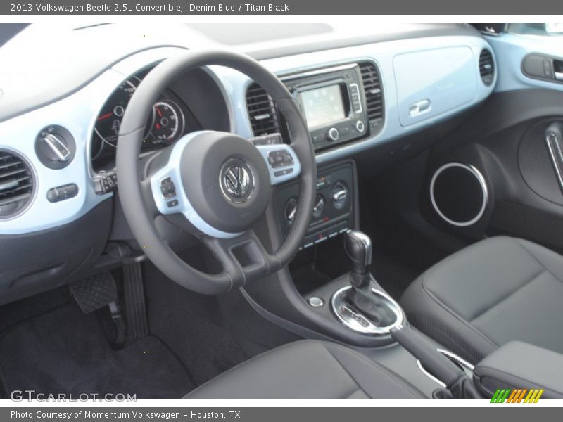 Denim Blue / Titan Black 2013 Volkswagen Beetle 2.5L Convertible