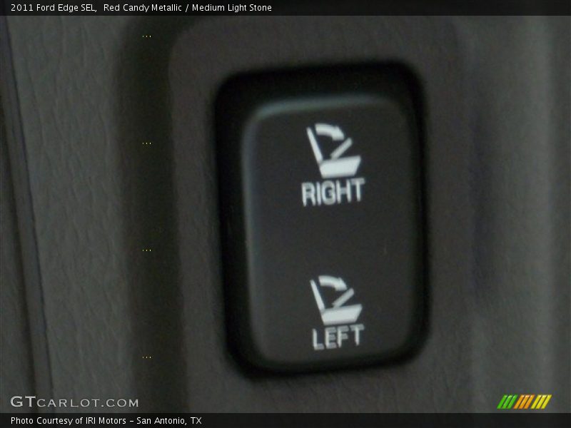 Red Candy Metallic / Medium Light Stone 2011 Ford Edge SEL