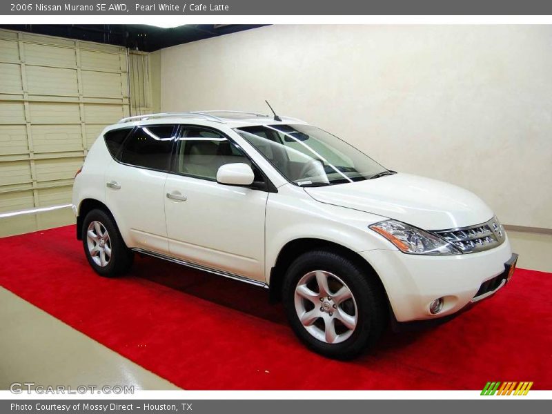 Pearl White / Cafe Latte 2006 Nissan Murano SE AWD