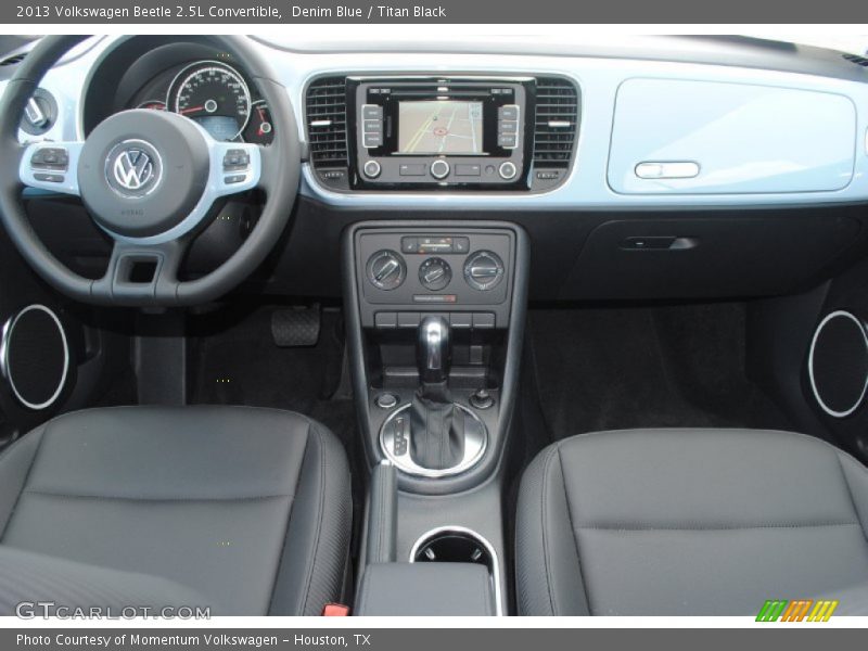 Denim Blue / Titan Black 2013 Volkswagen Beetle 2.5L Convertible