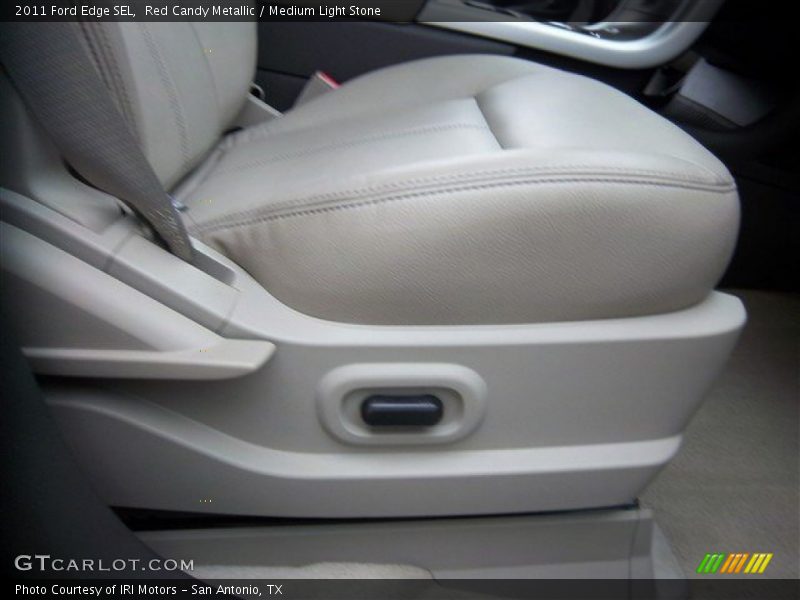 Red Candy Metallic / Medium Light Stone 2011 Ford Edge SEL
