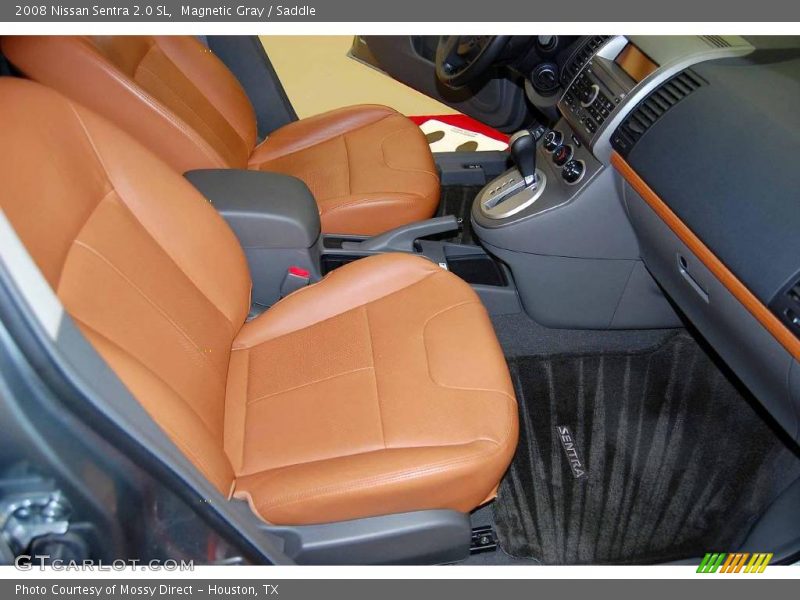Magnetic Gray / Saddle 2008 Nissan Sentra 2.0 SL