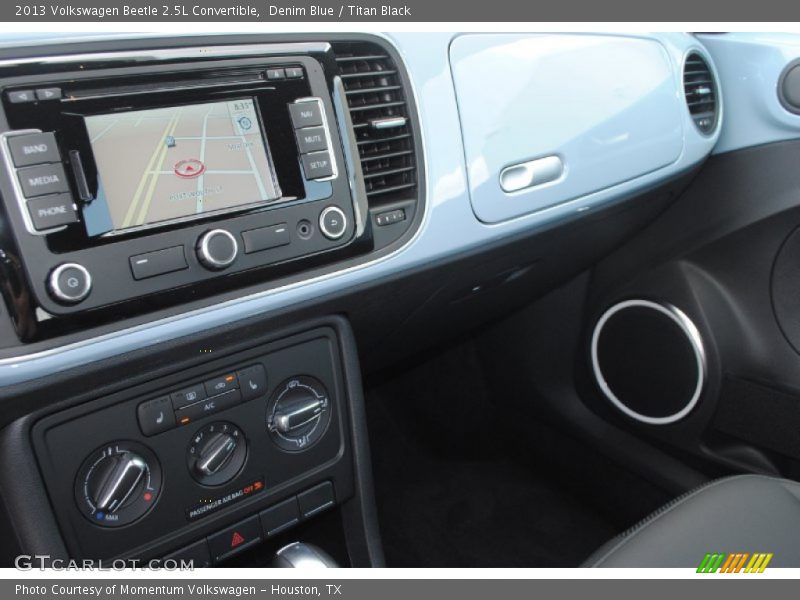 Denim Blue / Titan Black 2013 Volkswagen Beetle 2.5L Convertible