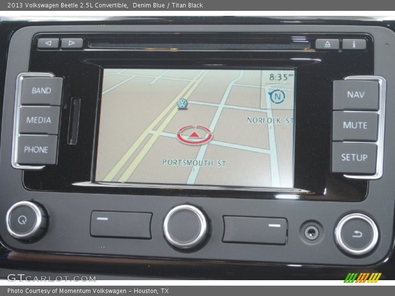 Denim Blue / Titan Black 2013 Volkswagen Beetle 2.5L Convertible