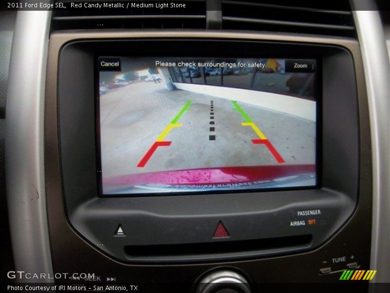Red Candy Metallic / Medium Light Stone 2011 Ford Edge SEL