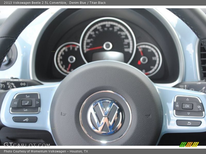 Denim Blue / Titan Black 2013 Volkswagen Beetle 2.5L Convertible