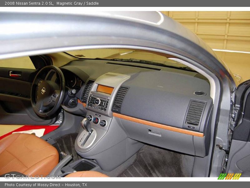 Magnetic Gray / Saddle 2008 Nissan Sentra 2.0 SL