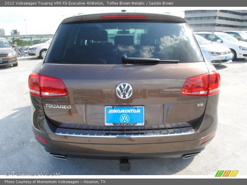 Toffee Brown Metallic / Saddle Brown 2013 Volkswagen Touareg VR6 FSI Executive 4XMotion