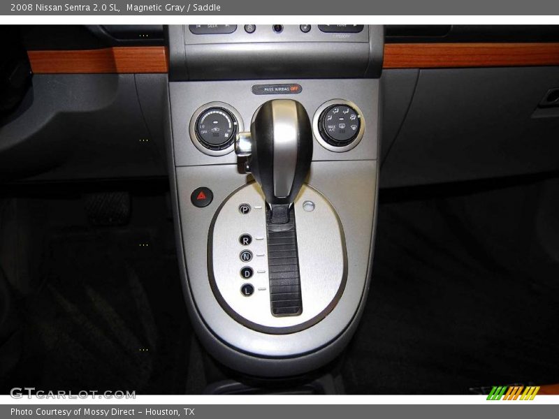 Magnetic Gray / Saddle 2008 Nissan Sentra 2.0 SL