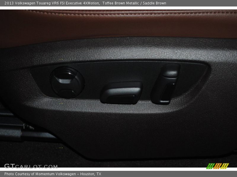 Toffee Brown Metallic / Saddle Brown 2013 Volkswagen Touareg VR6 FSI Executive 4XMotion