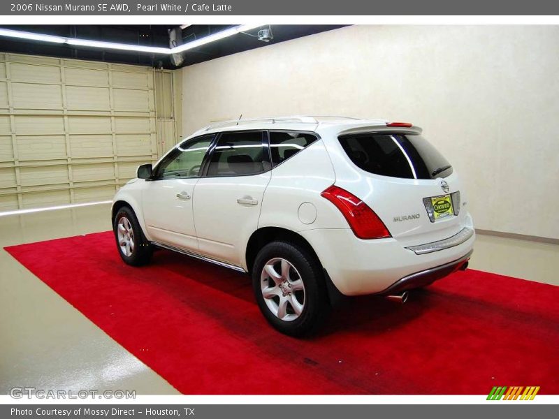Pearl White / Cafe Latte 2006 Nissan Murano SE AWD
