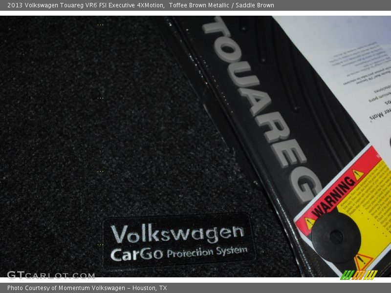 Toffee Brown Metallic / Saddle Brown 2013 Volkswagen Touareg VR6 FSI Executive 4XMotion