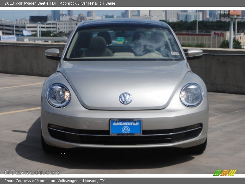 Moonrock Silver Metallic / Beige 2013 Volkswagen Beetle TDI