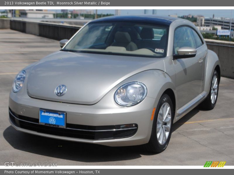 Moonrock Silver Metallic / Beige 2013 Volkswagen Beetle TDI