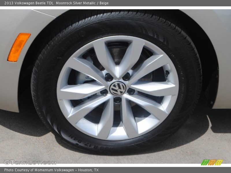 Moonrock Silver Metallic / Beige 2013 Volkswagen Beetle TDI