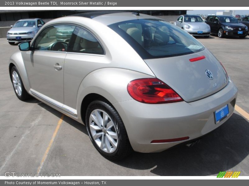 Moonrock Silver Metallic / Beige 2013 Volkswagen Beetle TDI
