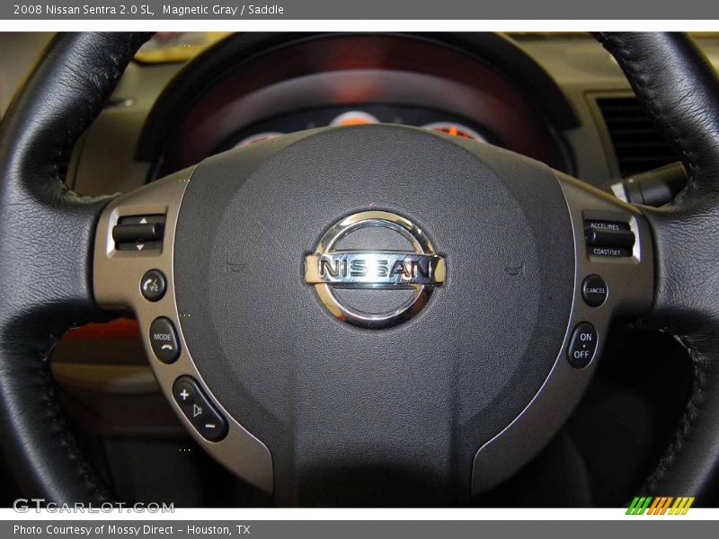 Magnetic Gray / Saddle 2008 Nissan Sentra 2.0 SL
