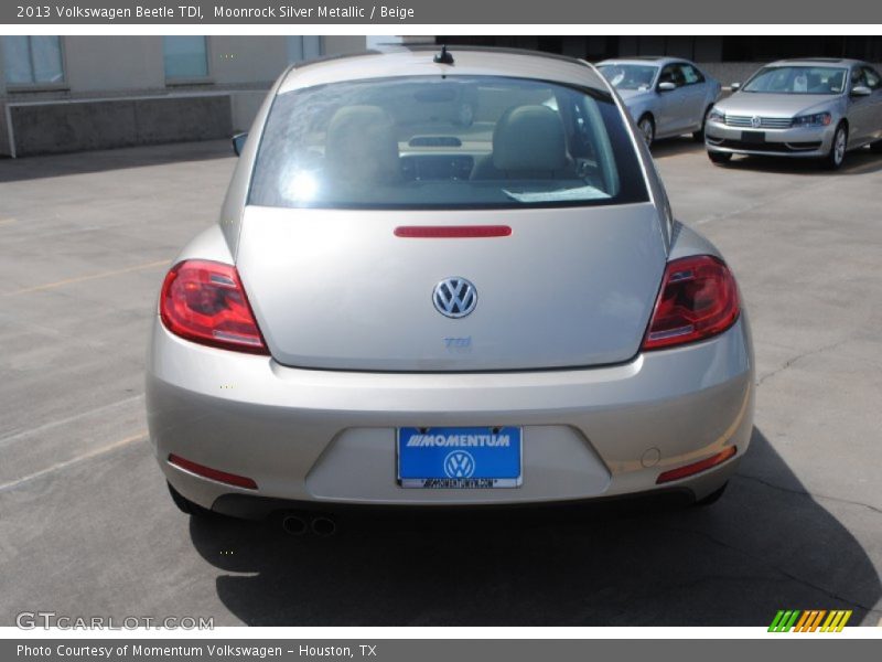 Moonrock Silver Metallic / Beige 2013 Volkswagen Beetle TDI