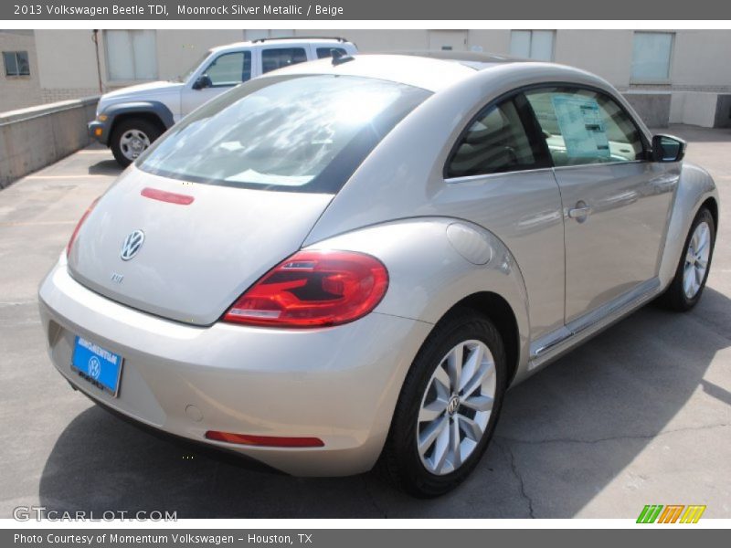 Moonrock Silver Metallic / Beige 2013 Volkswagen Beetle TDI