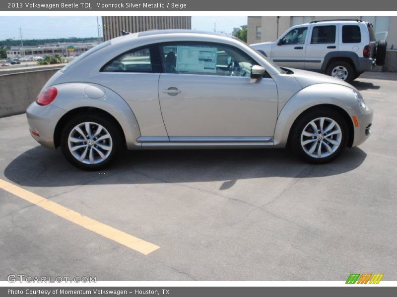 Moonrock Silver Metallic / Beige 2013 Volkswagen Beetle TDI