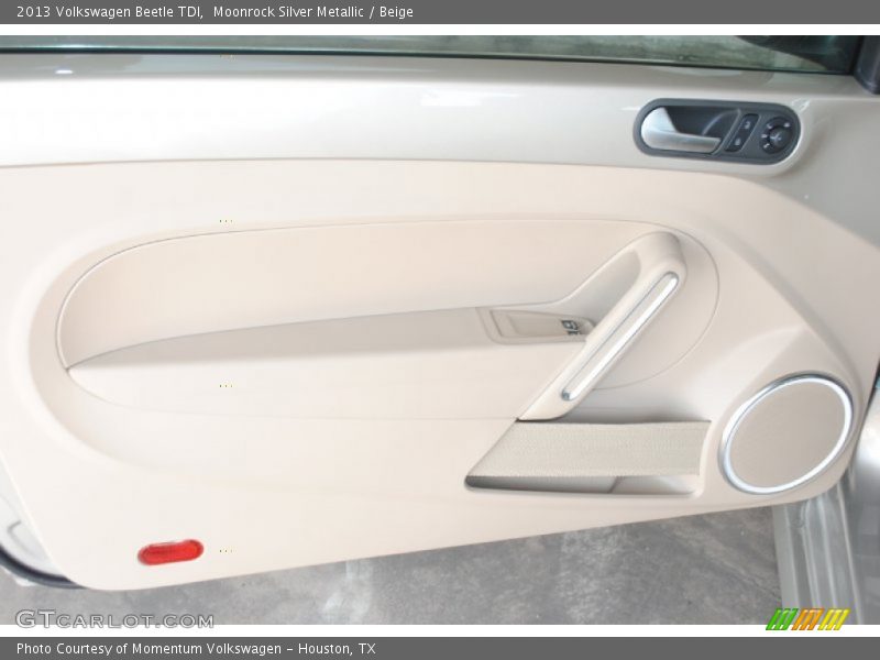 Moonrock Silver Metallic / Beige 2013 Volkswagen Beetle TDI