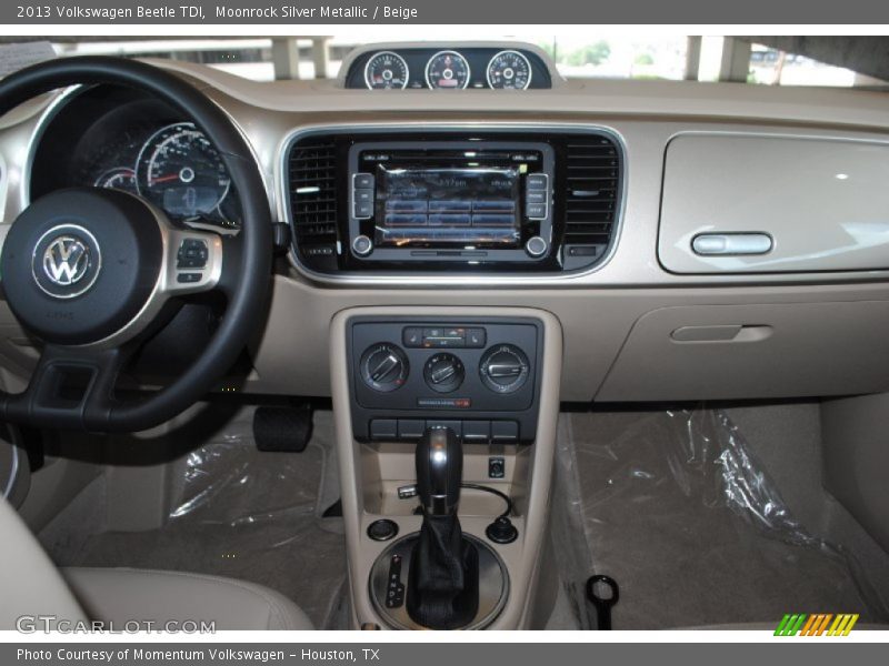 Moonrock Silver Metallic / Beige 2013 Volkswagen Beetle TDI