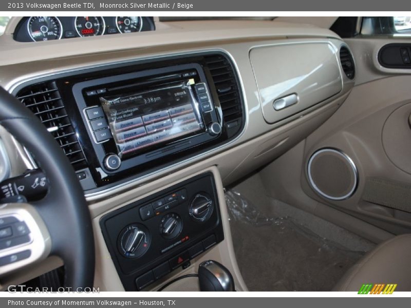 Moonrock Silver Metallic / Beige 2013 Volkswagen Beetle TDI