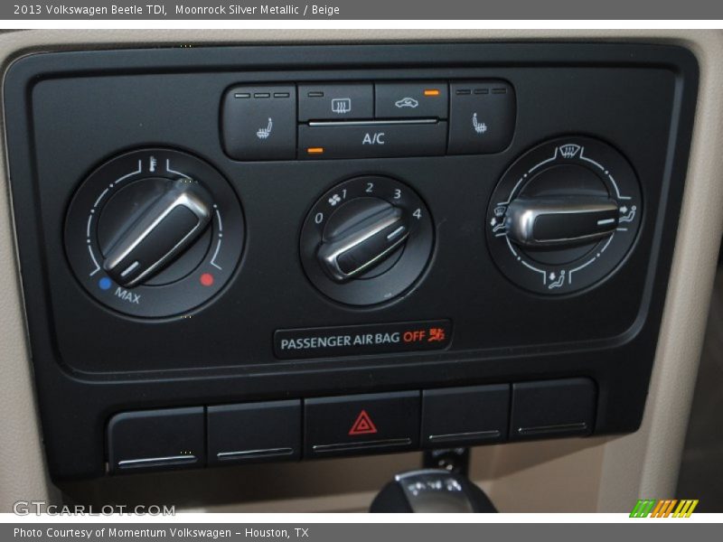 Moonrock Silver Metallic / Beige 2013 Volkswagen Beetle TDI