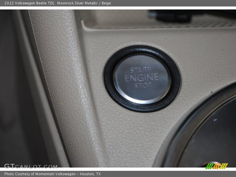 Moonrock Silver Metallic / Beige 2013 Volkswagen Beetle TDI