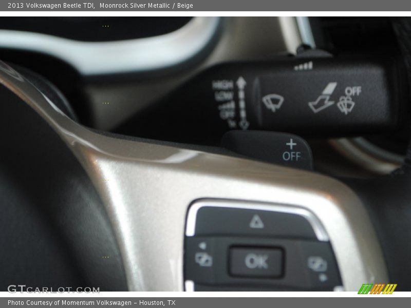 Moonrock Silver Metallic / Beige 2013 Volkswagen Beetle TDI
