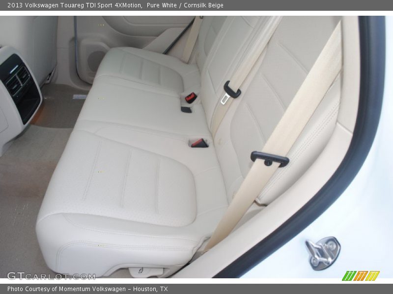 Pure White / Cornsilk Beige 2013 Volkswagen Touareg TDI Sport 4XMotion