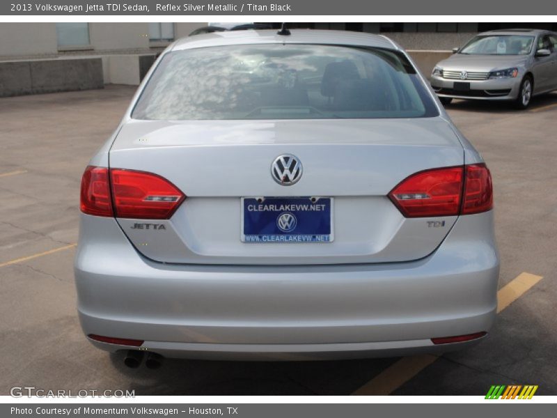 Reflex Silver Metallic / Titan Black 2013 Volkswagen Jetta TDI Sedan