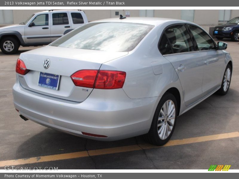 Reflex Silver Metallic / Titan Black 2013 Volkswagen Jetta TDI Sedan