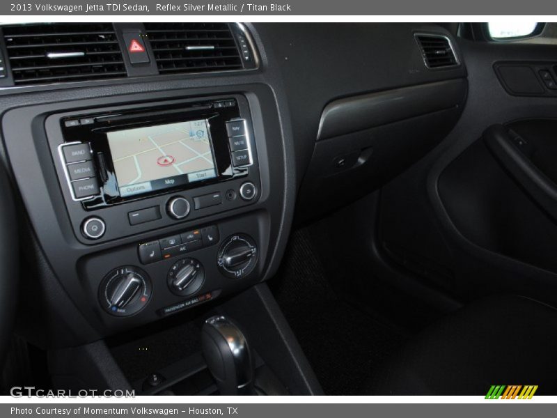 Reflex Silver Metallic / Titan Black 2013 Volkswagen Jetta TDI Sedan