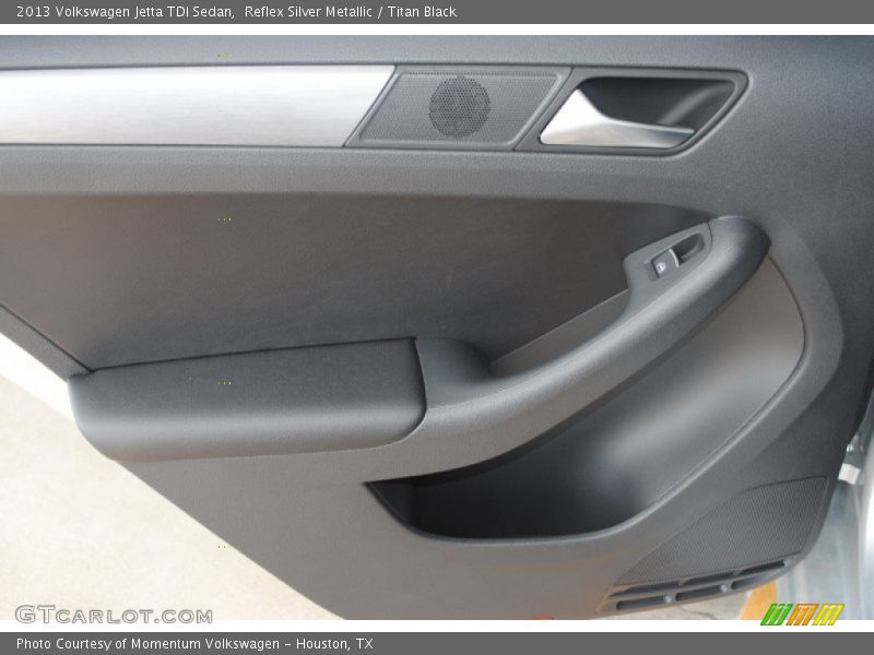 Reflex Silver Metallic / Titan Black 2013 Volkswagen Jetta TDI Sedan