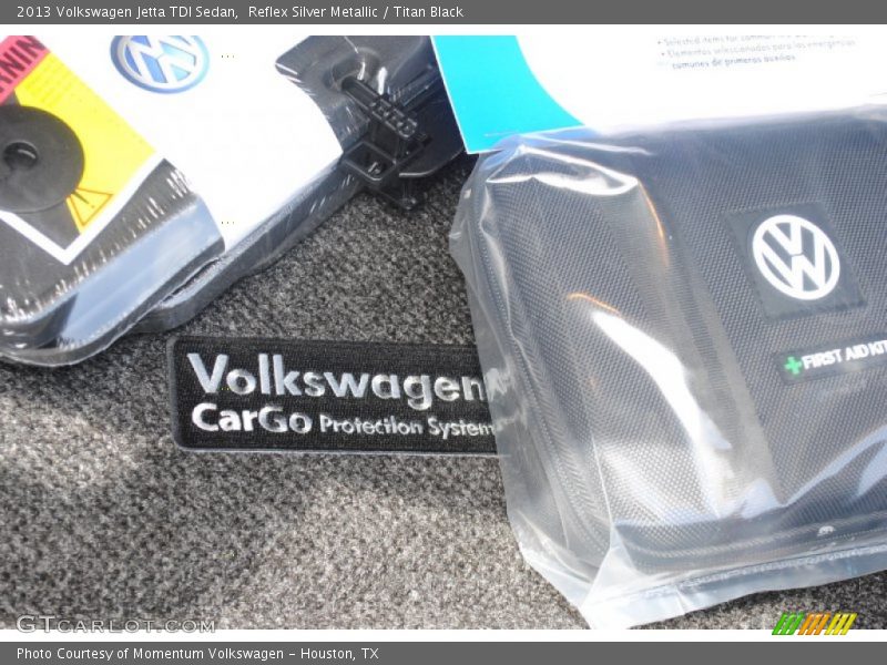 Reflex Silver Metallic / Titan Black 2013 Volkswagen Jetta TDI Sedan