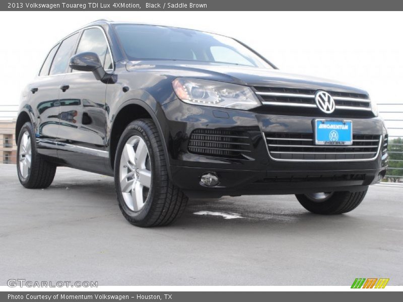 Black / Saddle Brown 2013 Volkswagen Touareg TDI Lux 4XMotion