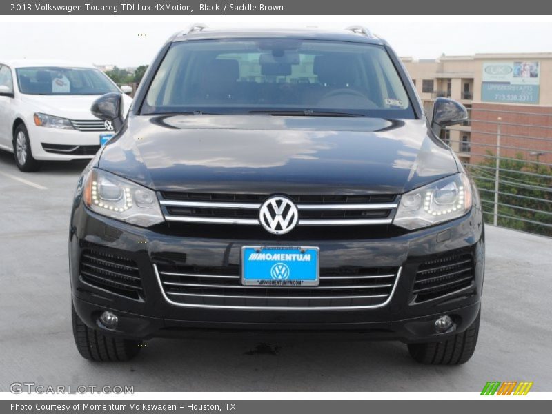 Black / Saddle Brown 2013 Volkswagen Touareg TDI Lux 4XMotion