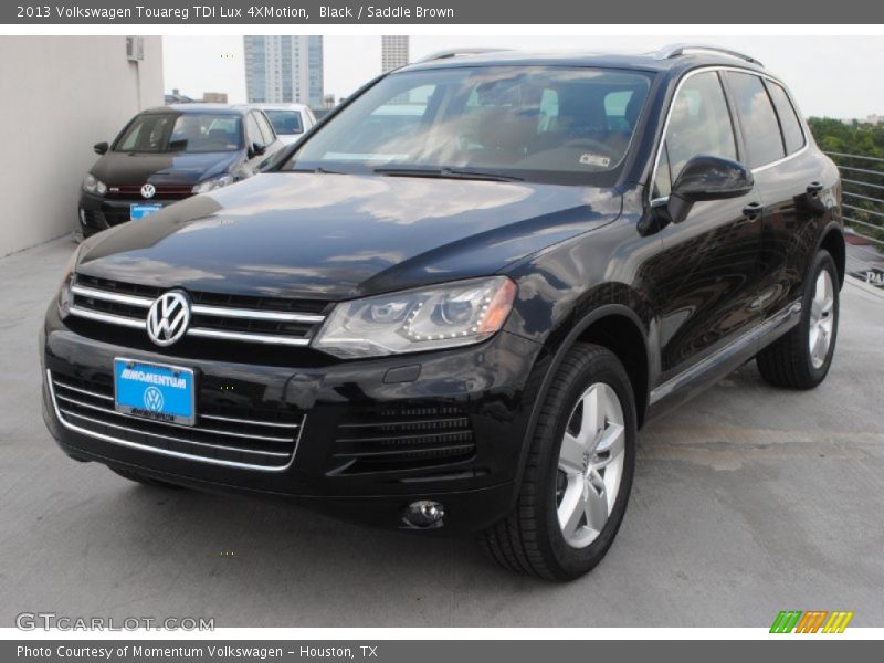 Black / Saddle Brown 2013 Volkswagen Touareg TDI Lux 4XMotion