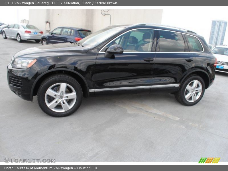 Black / Saddle Brown 2013 Volkswagen Touareg TDI Lux 4XMotion