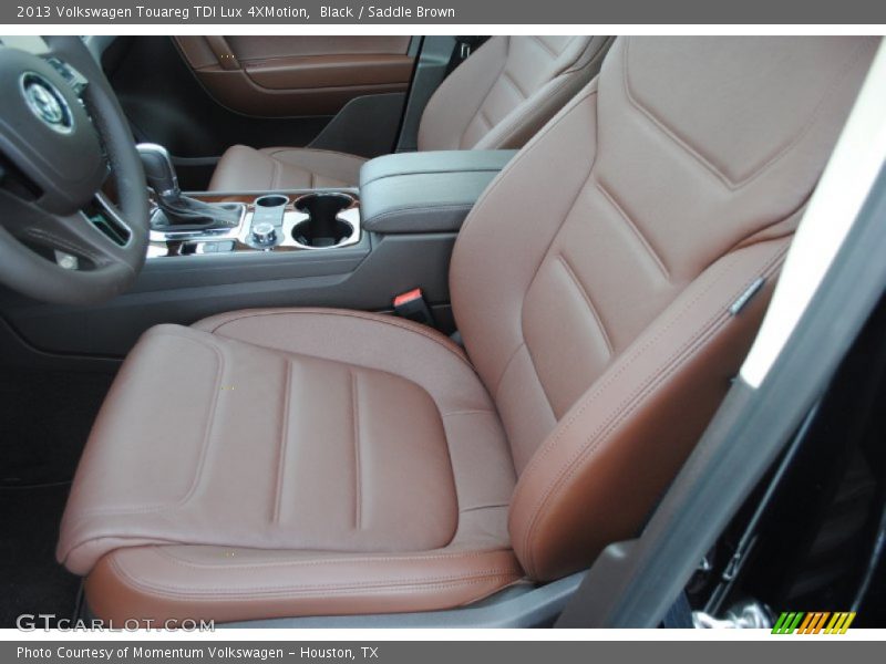 Black / Saddle Brown 2013 Volkswagen Touareg TDI Lux 4XMotion