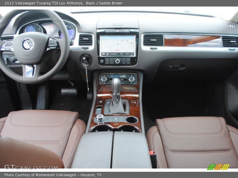 Black / Saddle Brown 2013 Volkswagen Touareg TDI Lux 4XMotion