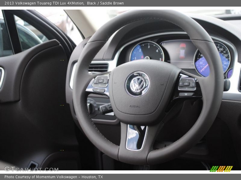 Black / Saddle Brown 2013 Volkswagen Touareg TDI Lux 4XMotion