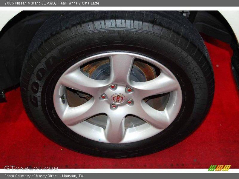 Pearl White / Cafe Latte 2006 Nissan Murano SE AWD