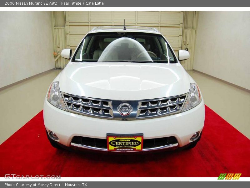 Pearl White / Cafe Latte 2006 Nissan Murano SE AWD