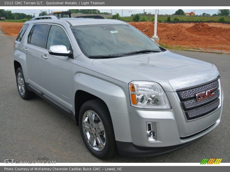 Quicksilver Metallic / Light Titanium 2013 GMC Terrain SLT