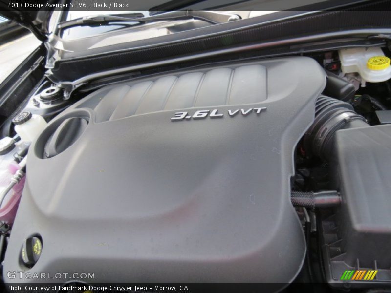 Black / Black 2013 Dodge Avenger SE V6