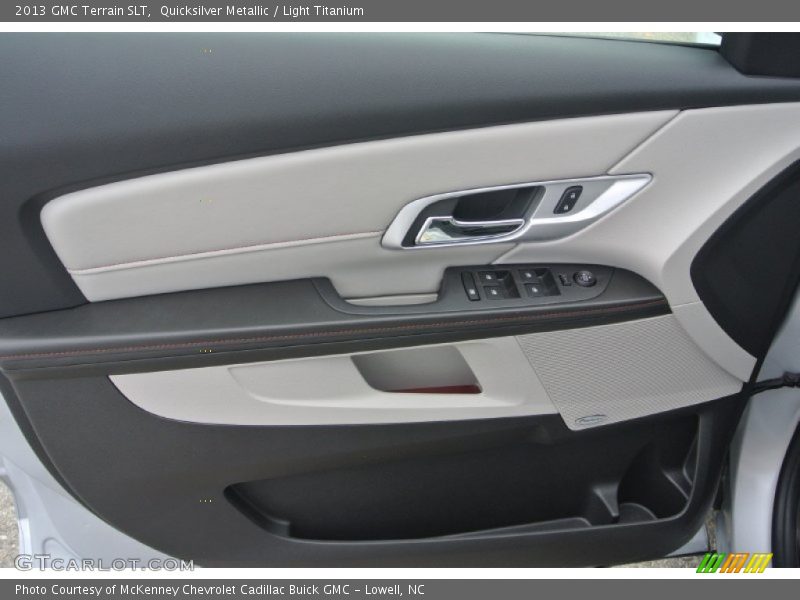 Quicksilver Metallic / Light Titanium 2013 GMC Terrain SLT